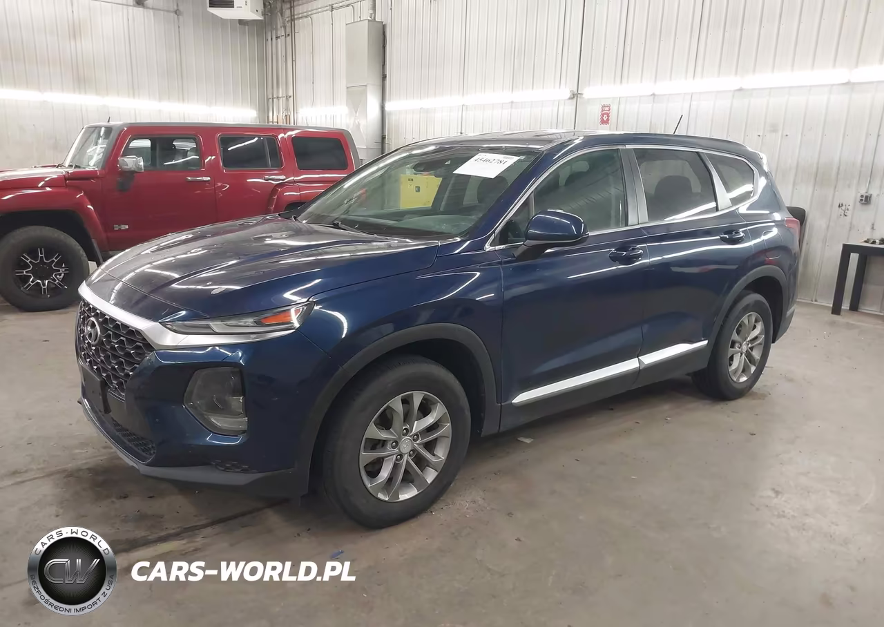2019 Hyundai Santa Fe Se VIN:5NMS2CAD2KH122724 - 2