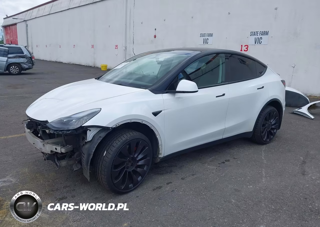 2021 Tesla Model Y Performance Dual Motor All-Wheel Drive VIN:5YJYGDEF5MF146713 - 2