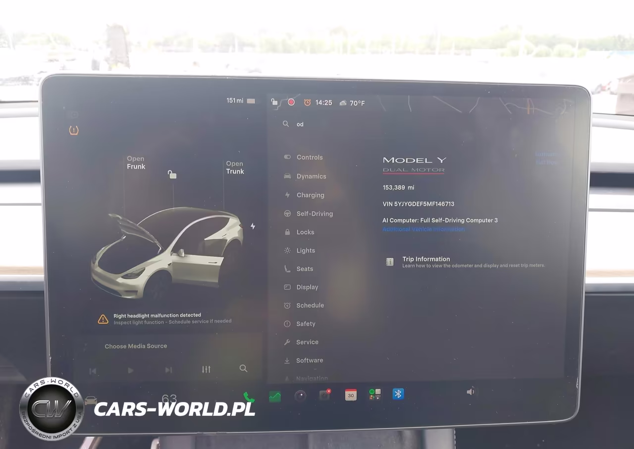2021 Tesla Model Y Performance Dual Motor All-Wheel Drive VIN:5YJYGDEF5MF146713 - 7