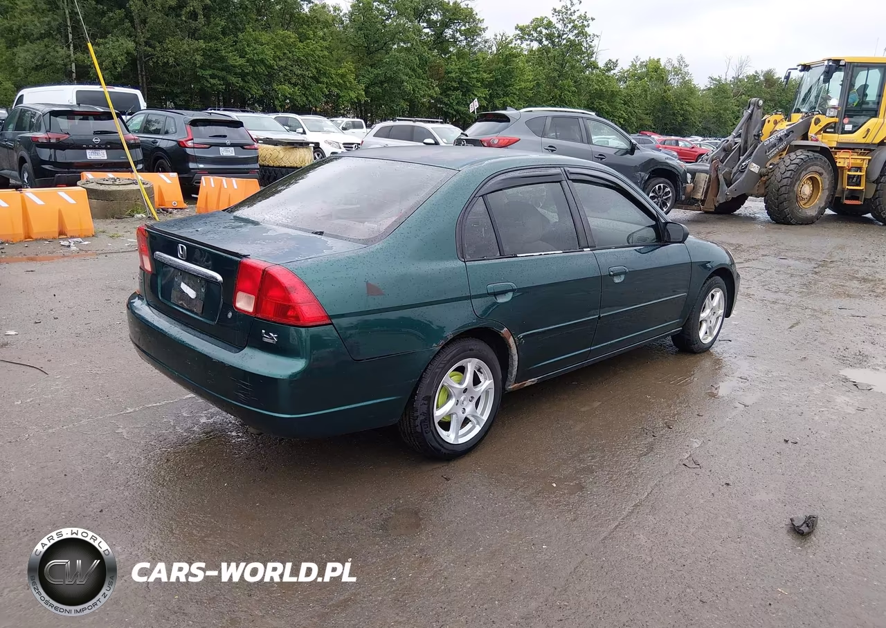2002 Honda Civic Lx VIN:2HGES16582H593390 - 4