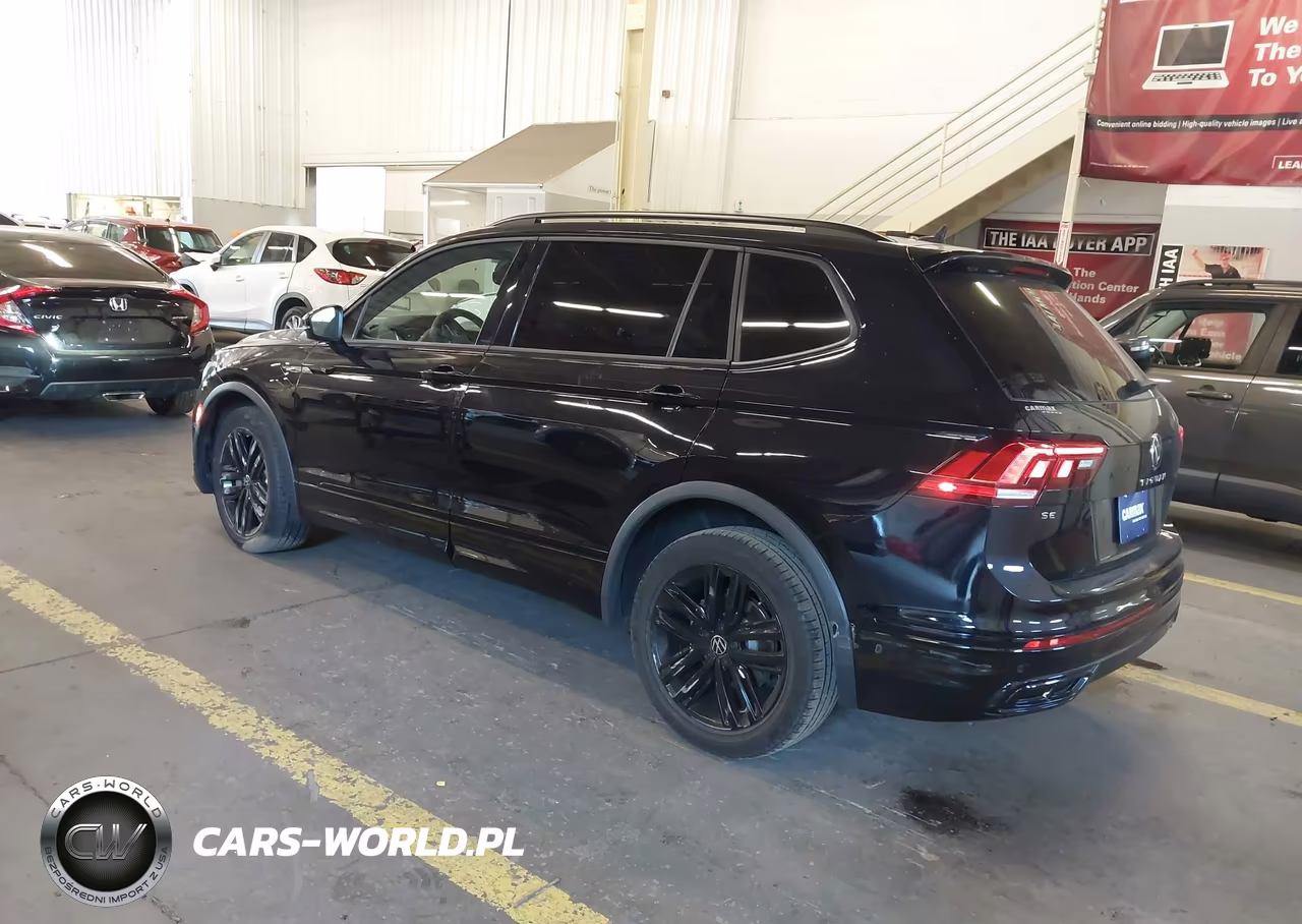 2022 Volkswagen Tiguan 2.0T Se R-Line Black VIN:3VVCB7AX7NM054672 - 3