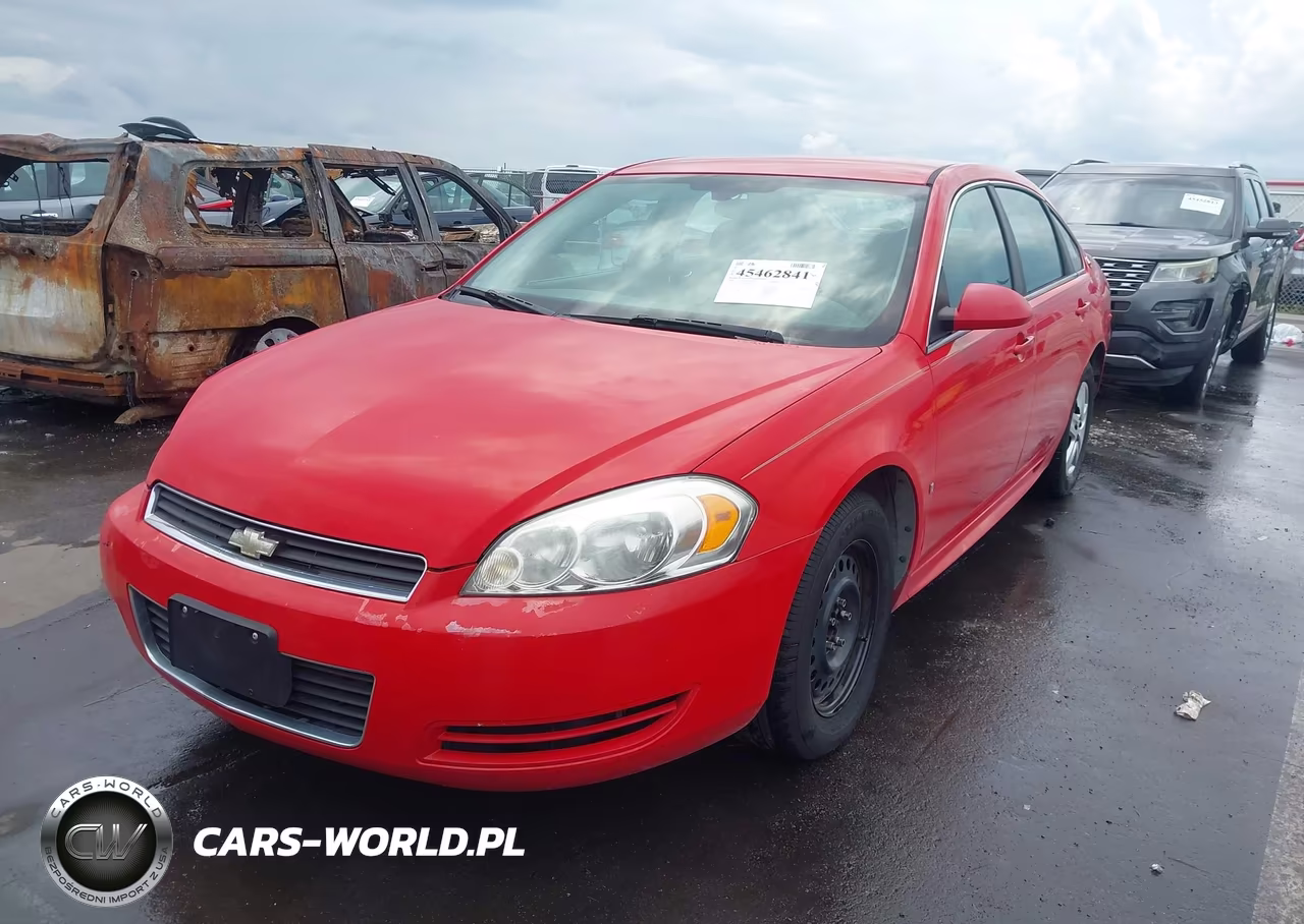 2009 Chevrolet Impala Ls VIN:2G1WB57K891286876 - 2