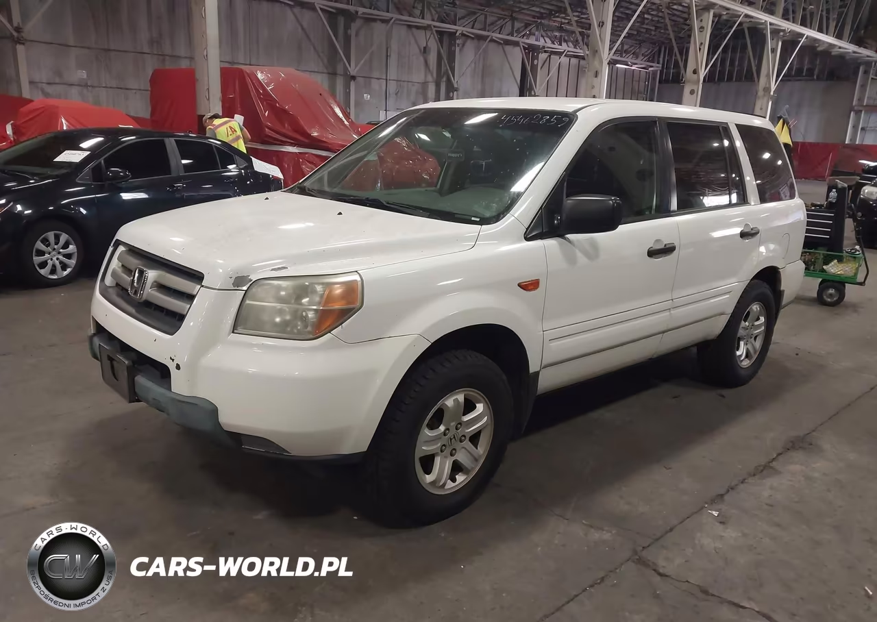 2006 Honda Pilot Lx VIN:2HKYF18186H554841 - 2