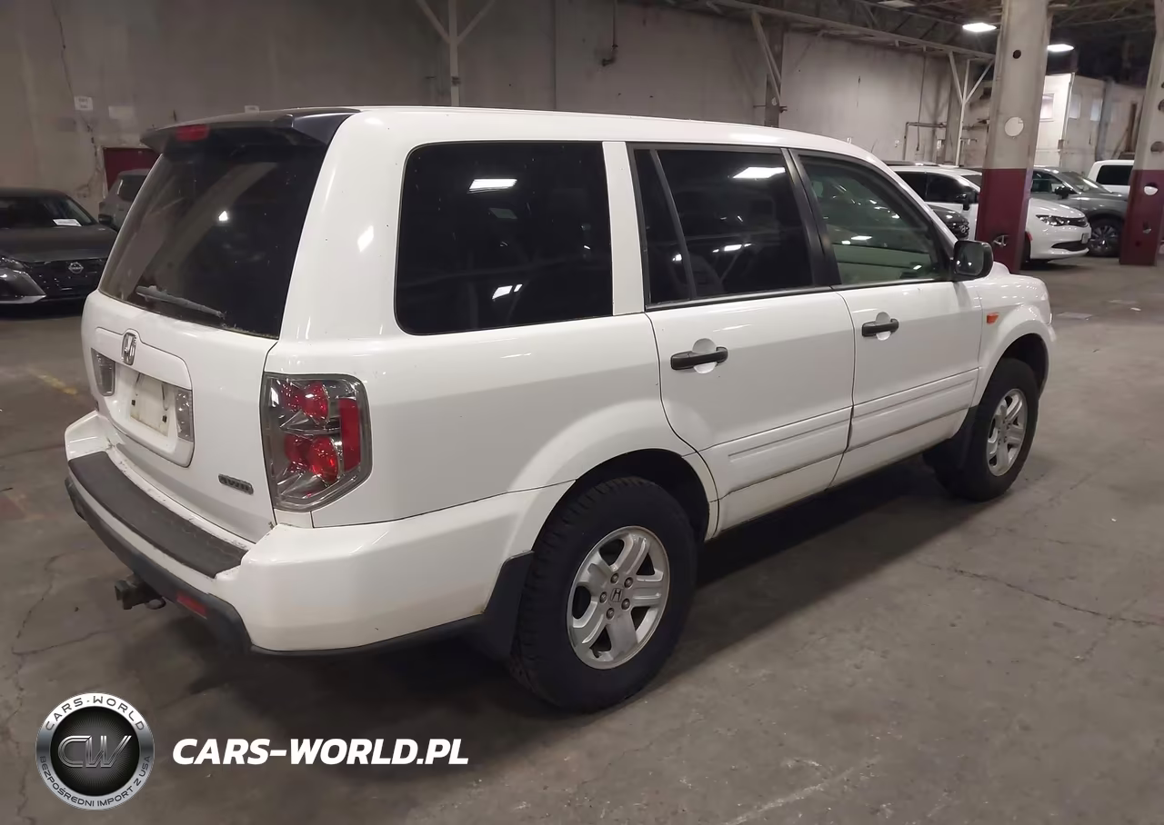 2006 Honda Pilot Lx VIN:2HKYF18186H554841 - 4