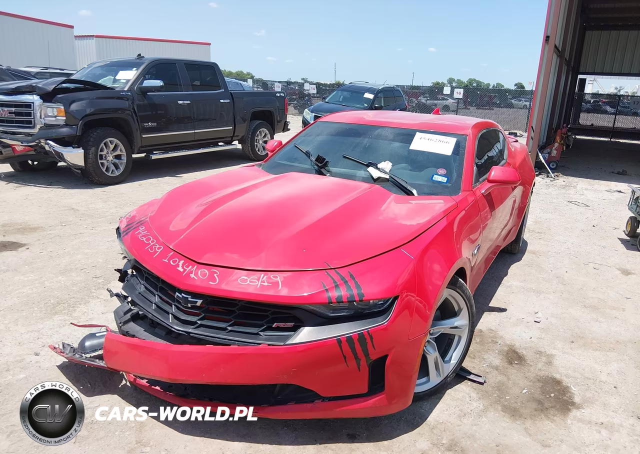 2021 Chevrolet Camaro Rwd 2Lt VIN:1G1FD1RX9M0104103 - 2