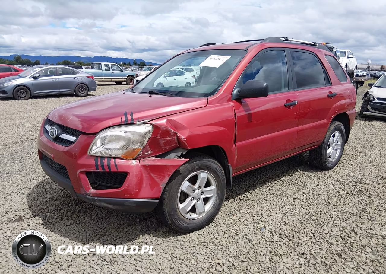 2009 Kia Sportage Lx V6 VIN:KNDJE723197576061 - 2
