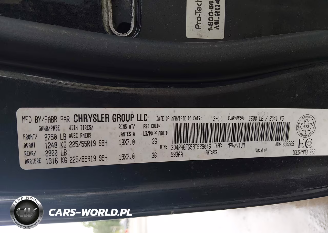 2011 Dodge Journey R-T VIN:3D4PH6FG5BT529046 - 9