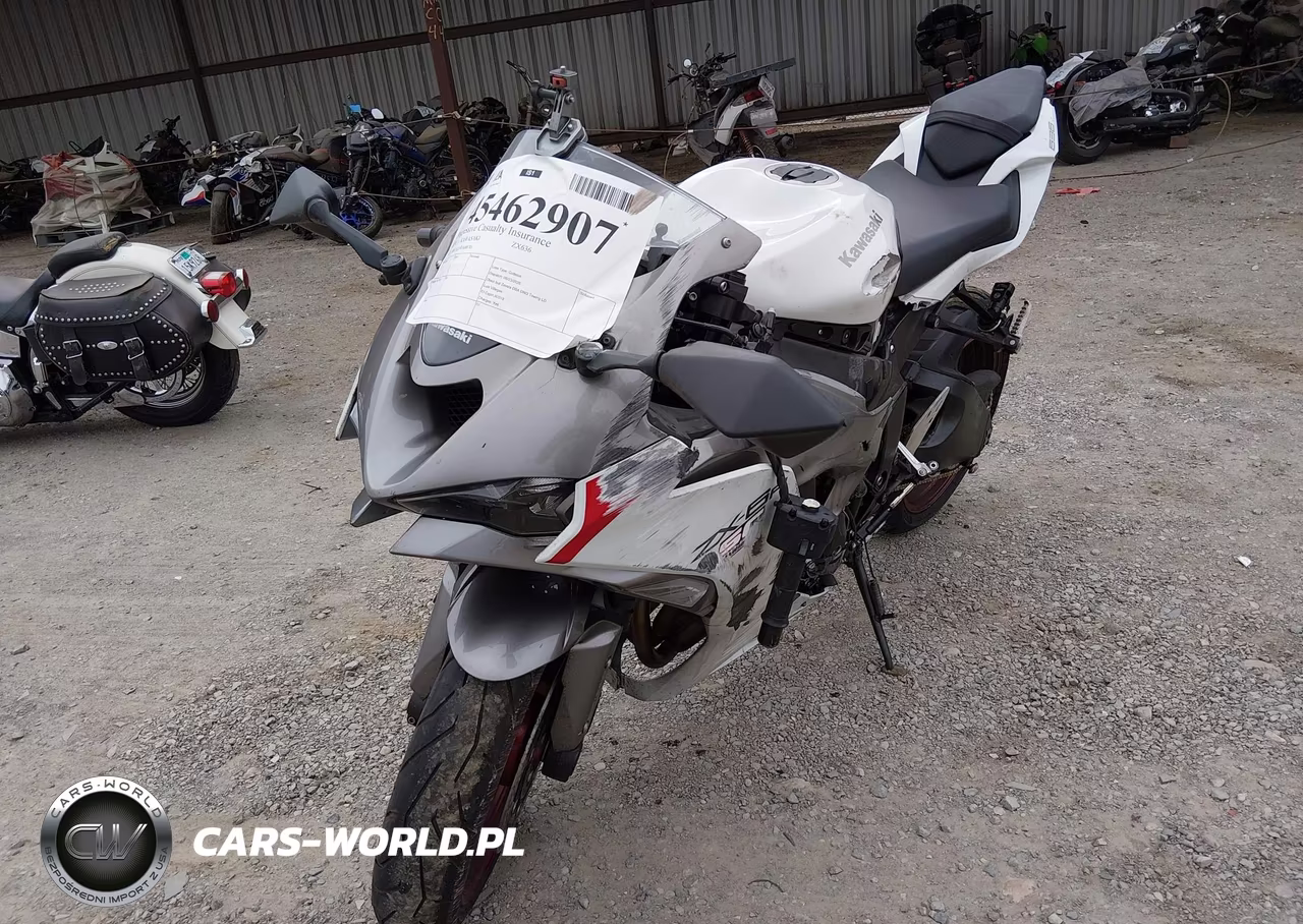 2024 Kawasaki Zx636 K VIN:JKBZXJJ15RA008785 - 2