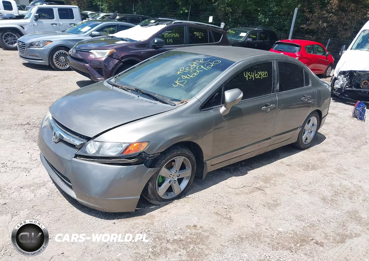 2008 Honda Civic Lx VIN:2HGFA16508H324574 - 2