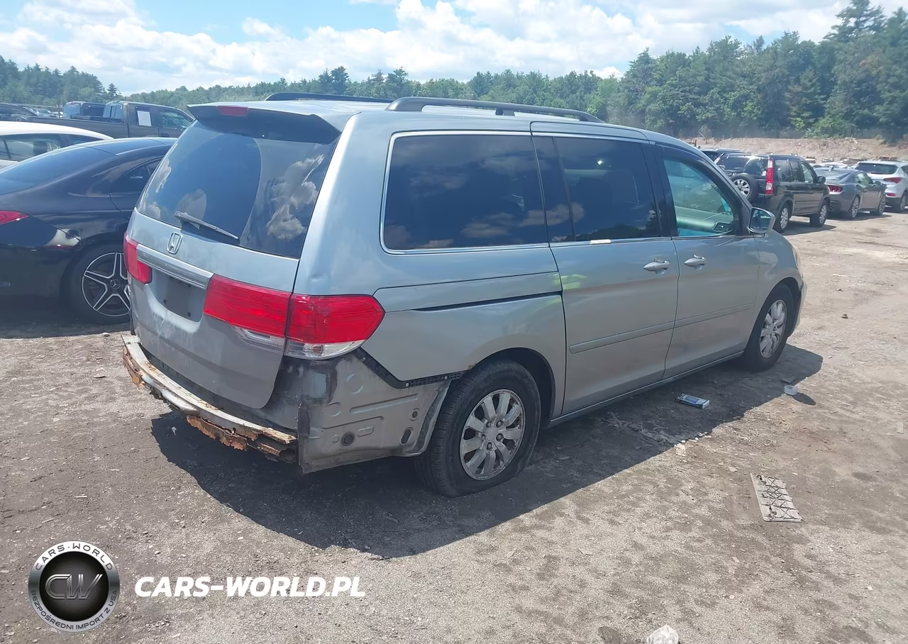 2008 Honda Odyssey Ex VIN:5FNRL38448B090192 - 4