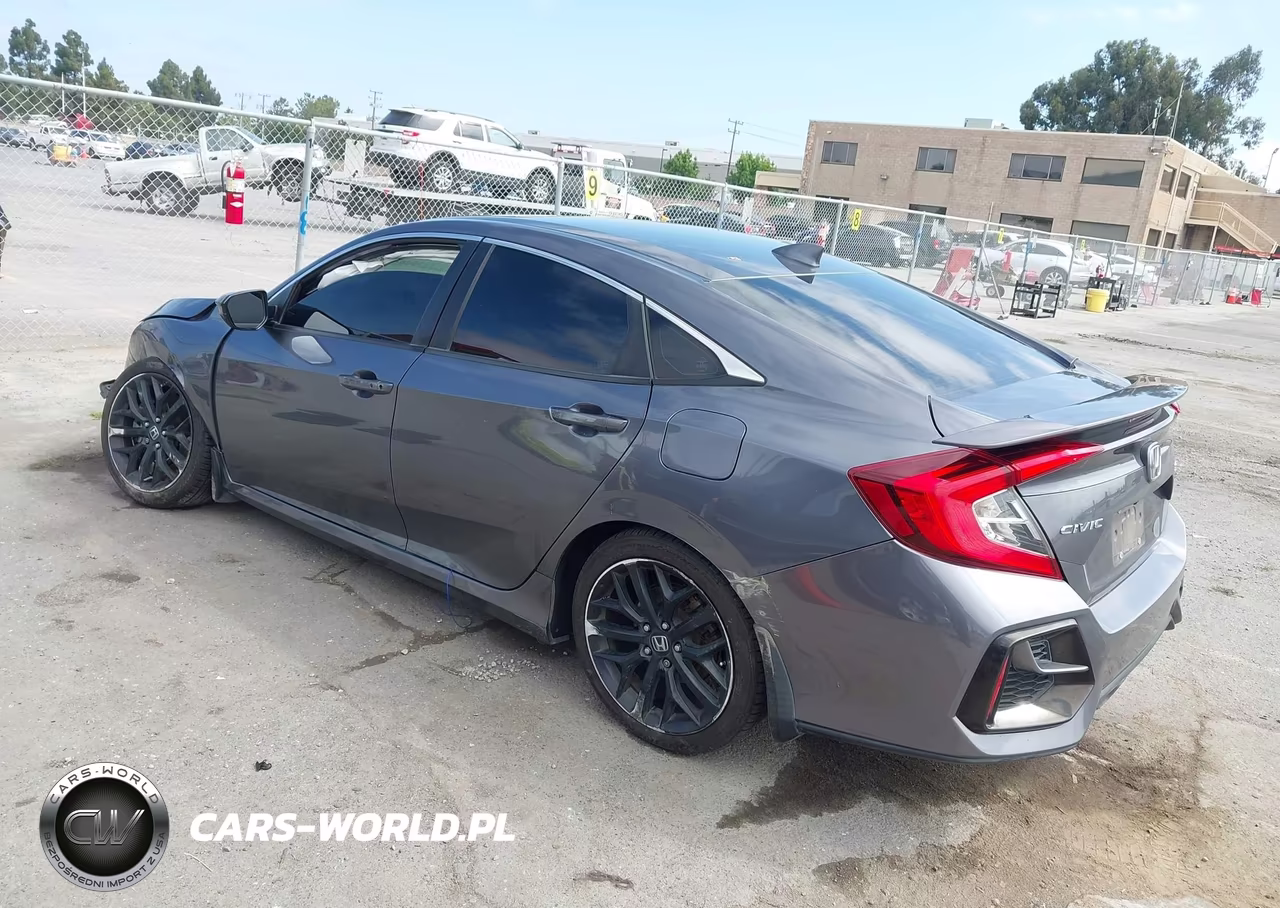 2020 Honda Civic Si Sedan VIN:2HGFC1E58LH707215 - 3