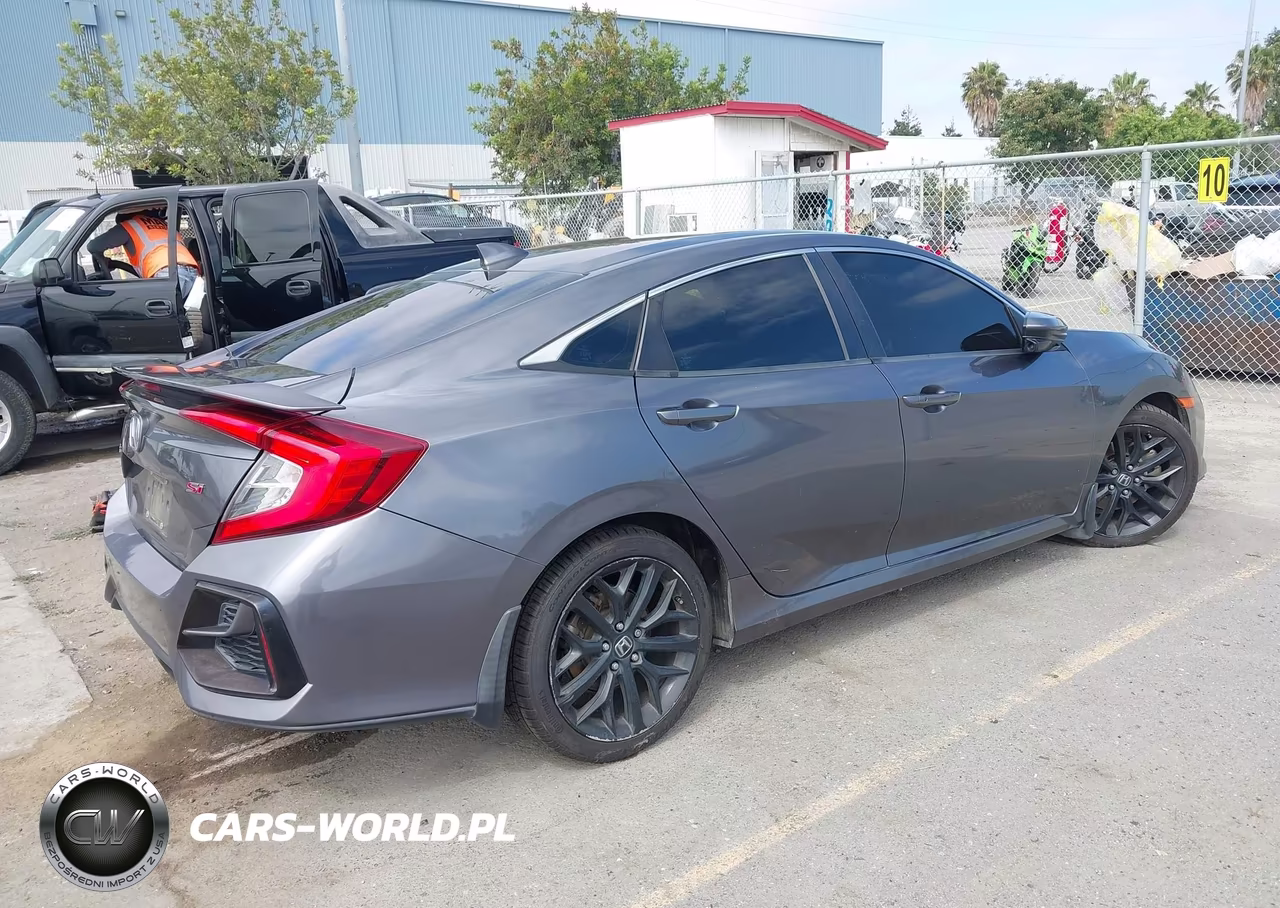 2020 Honda Civic Si Sedan VIN:2HGFC1E58LH707215 - 4