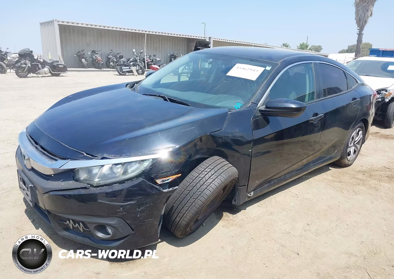 2016 Honda Civic Lx VIN:19XFC2F52GE244895 - 2