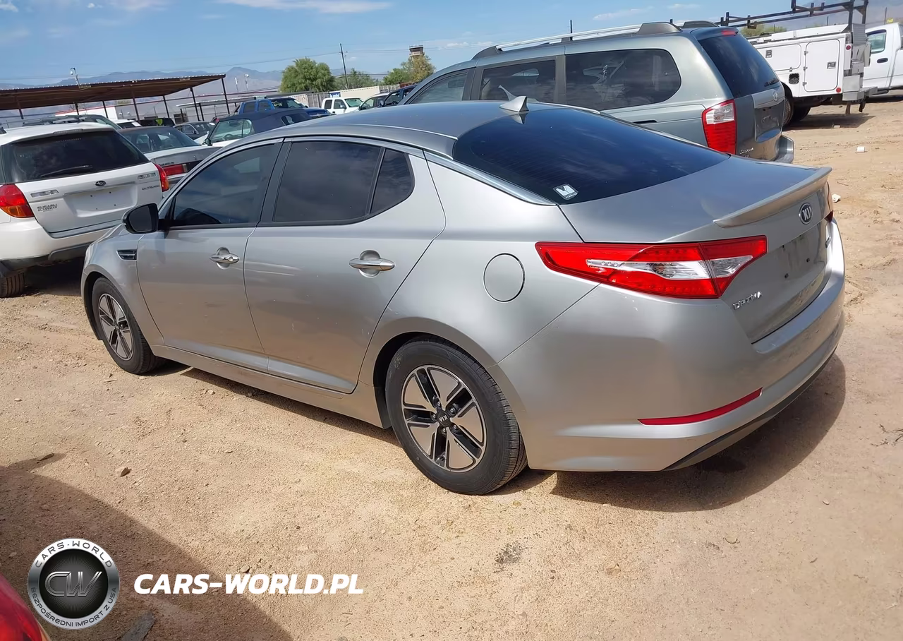 2012 Kia Optima Hybrid Ex VIN:KNAGM4AD1C5032746 - 3