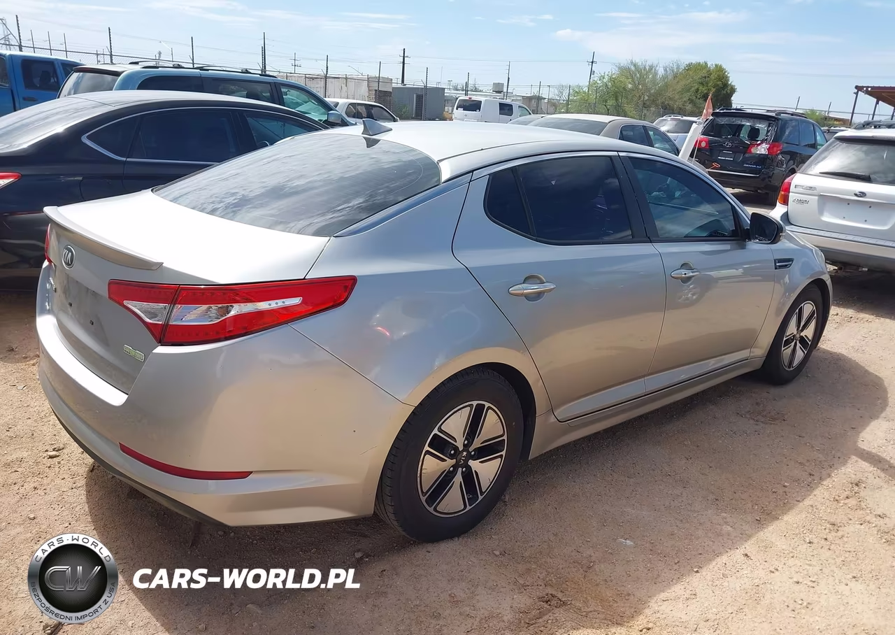 2012 Kia Optima Hybrid Ex VIN:KNAGM4AD1C5032746 - 4