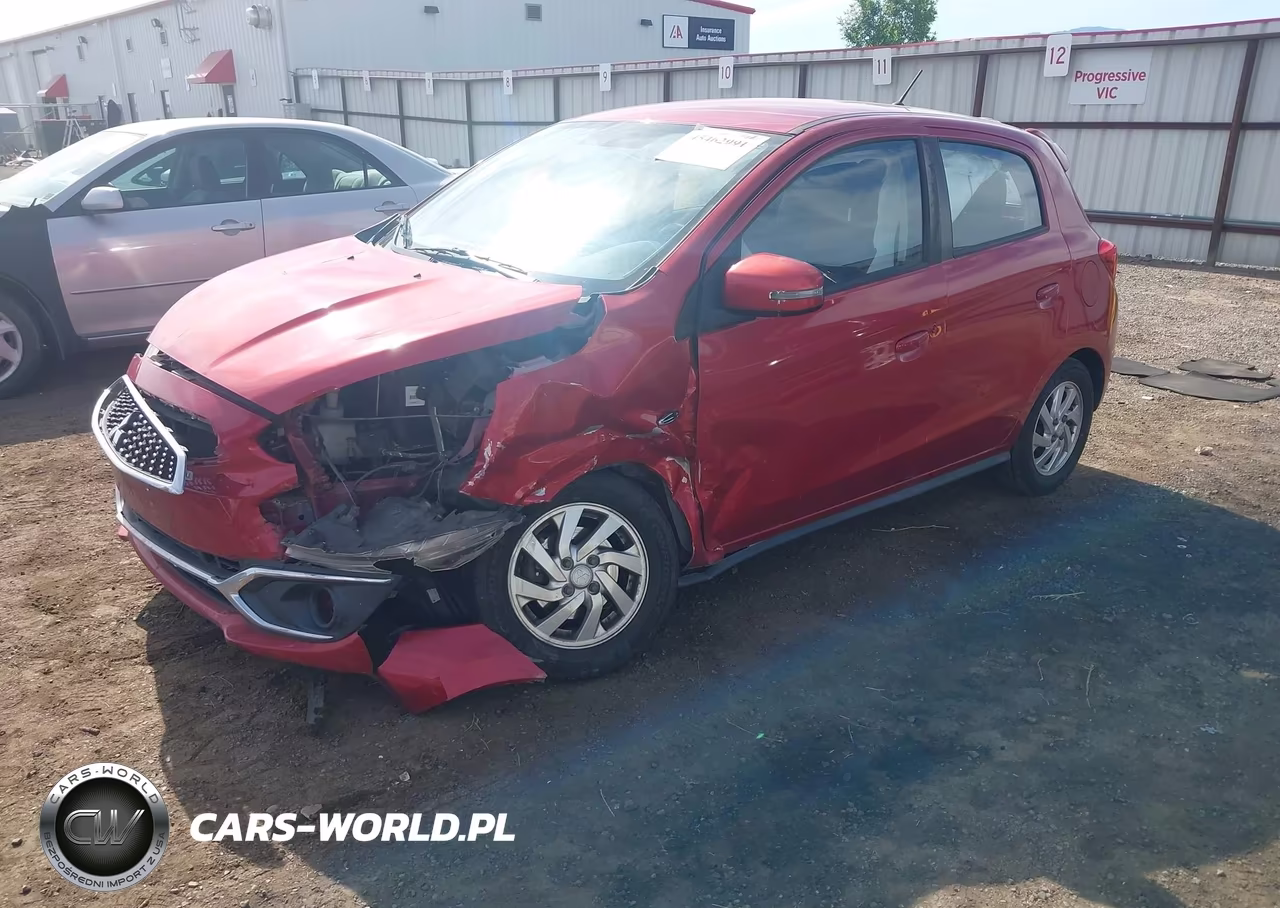 2018 Mitsubishi Mirage Se VIN:ML32A4HJ5JH001788 - 2