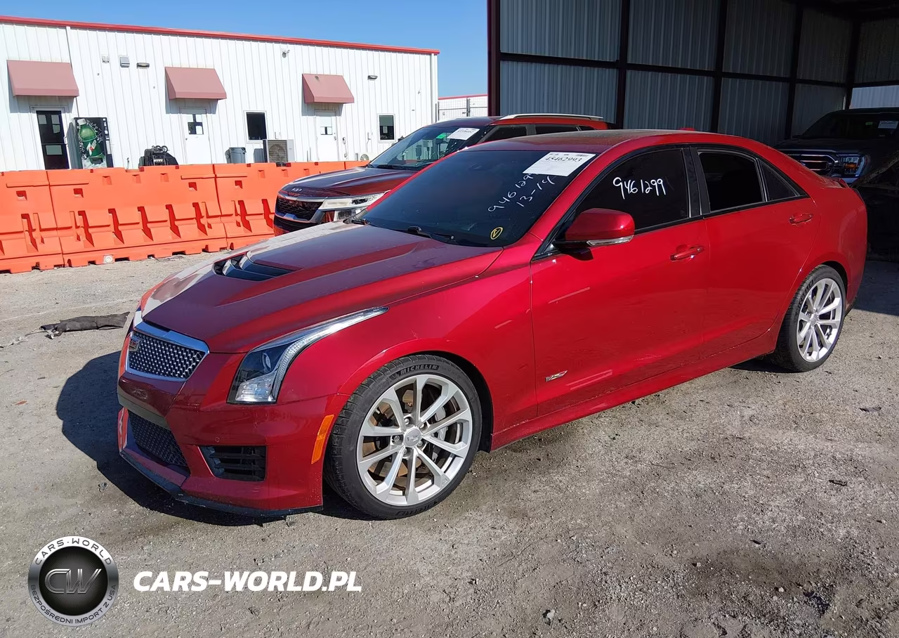 2016 Cadillac Ats-V VIN:1G6AN5SY4G0119138 - 2