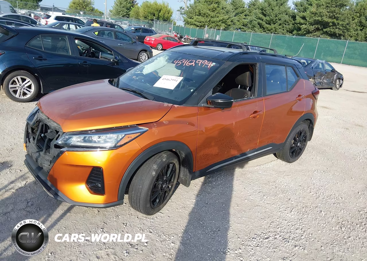 2022 Nissan Kicks Sr Xtronic Cvt VIN:3N1CP5DV1NL485886 - 2