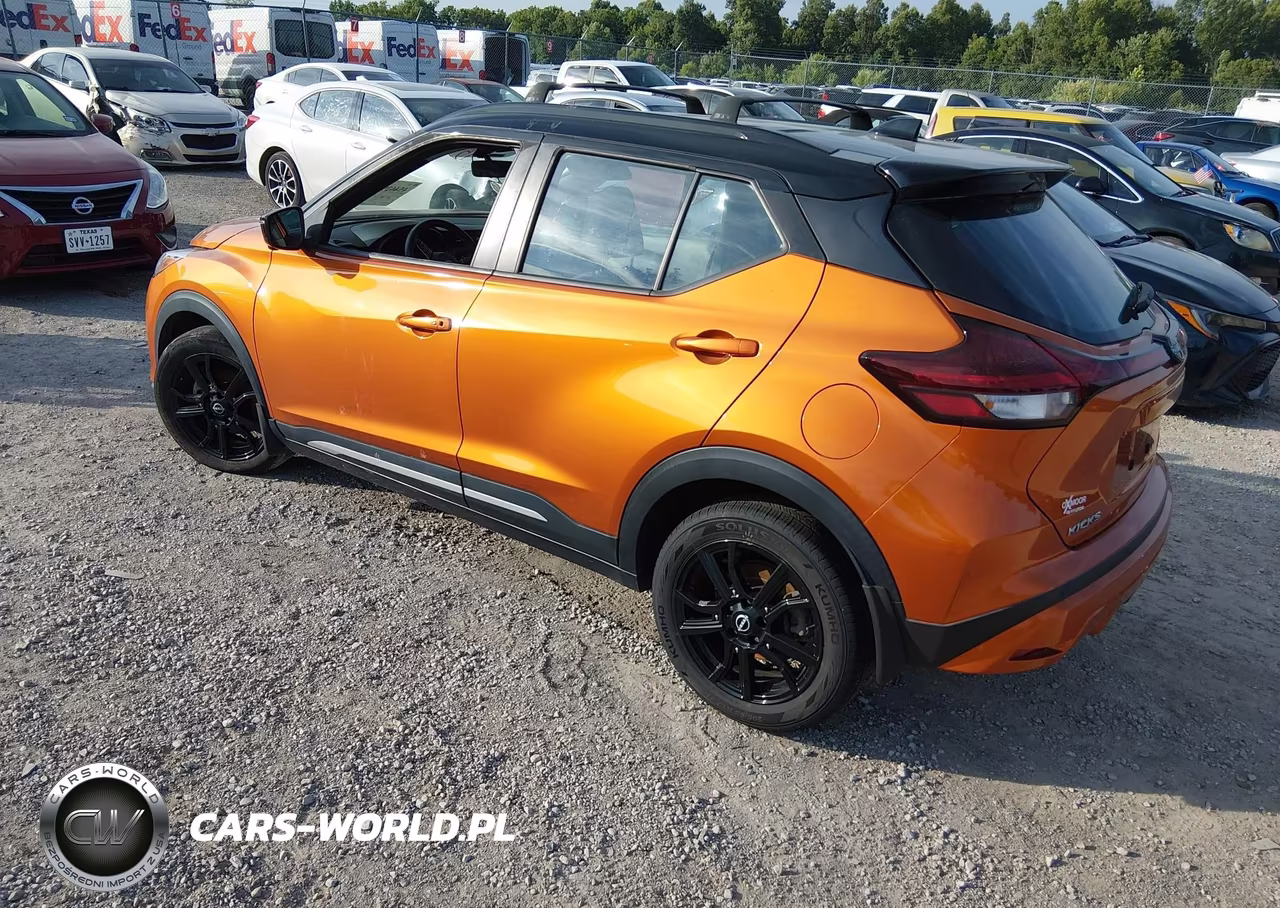 2022 Nissan Kicks Sr Xtronic Cvt VIN:3N1CP5DV1NL485886 - 3