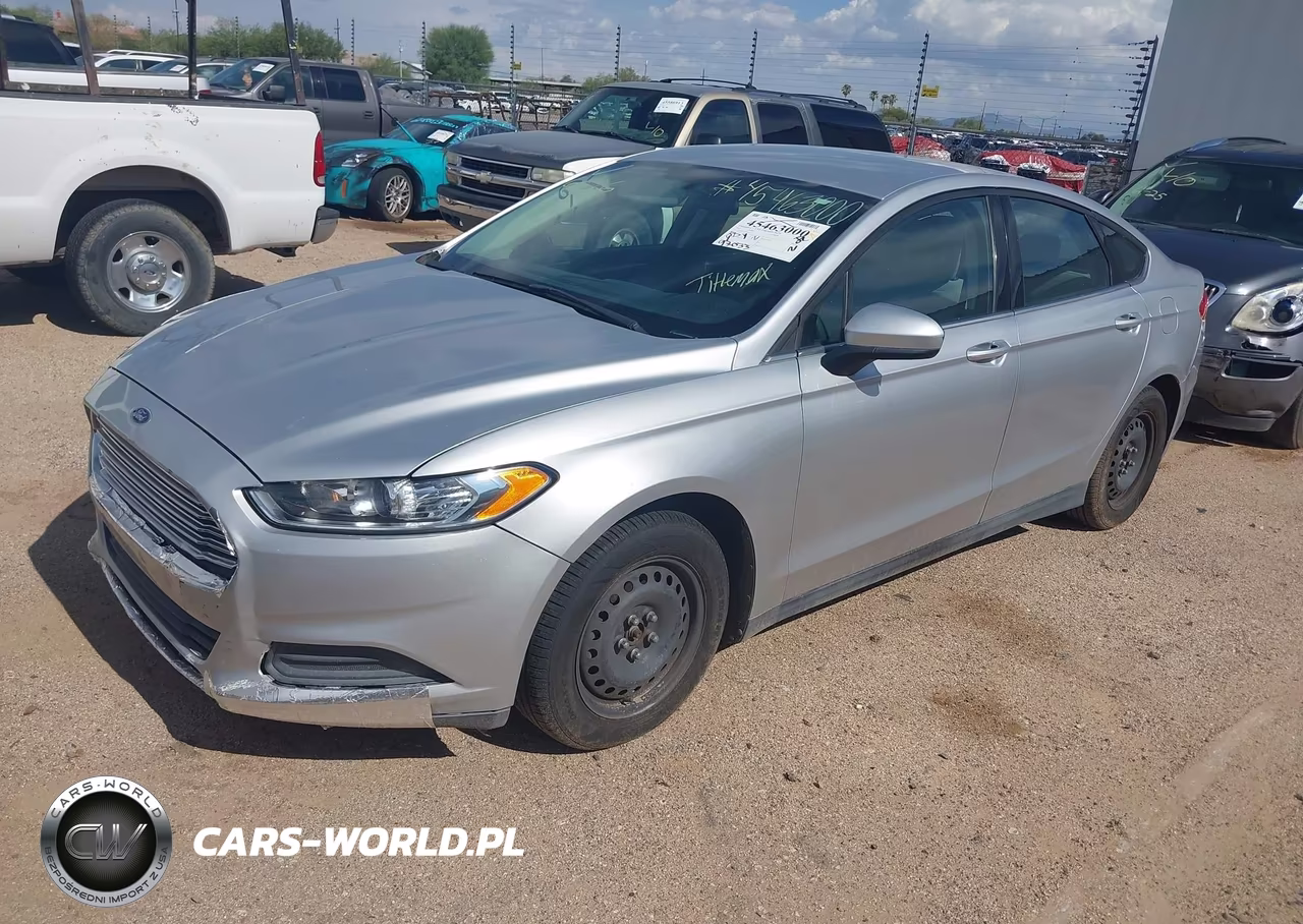 2014 Ford Fusion S VIN:3FA6P0G72ER244013 - 2