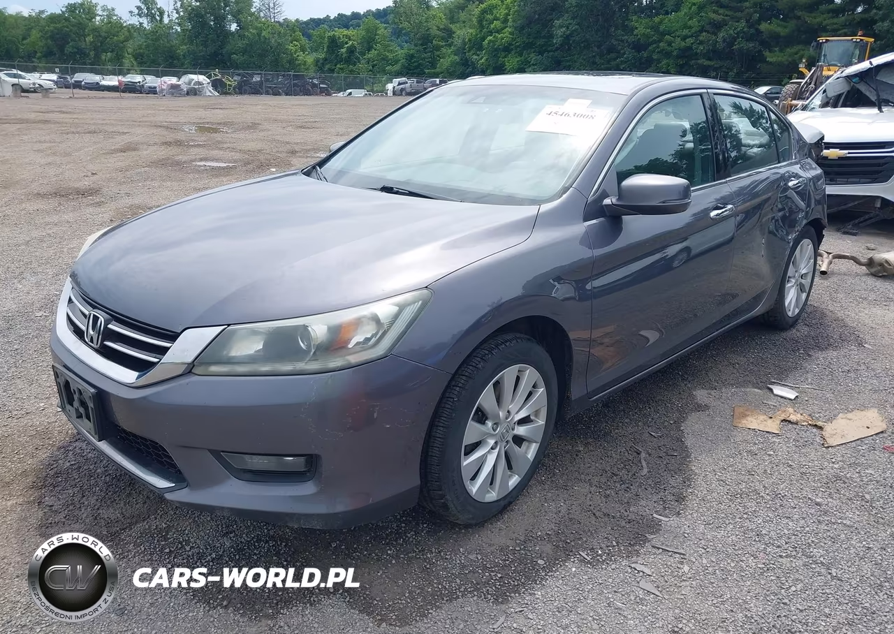 2014 Honda Accord Ex-L V-6 VIN:1HGCR3F87EA025725 - 2