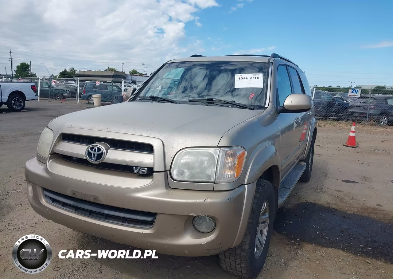 2007 Toyota Sequoia Sr5 VIN:5TDBT44A37S278862 - 2