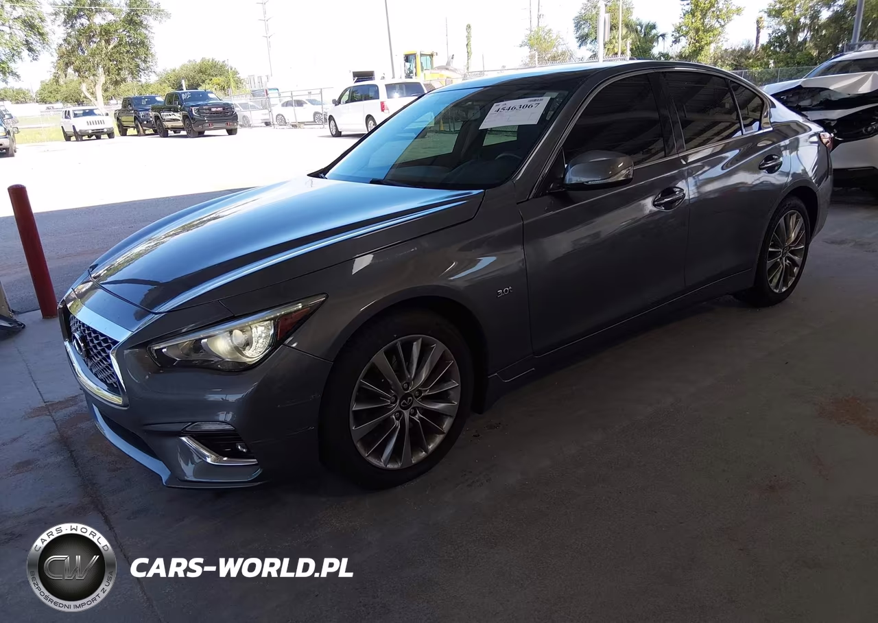 2019 Infiniti Q50 3.0T Luxe VIN:JN1EV7ARXKM552701 - 2