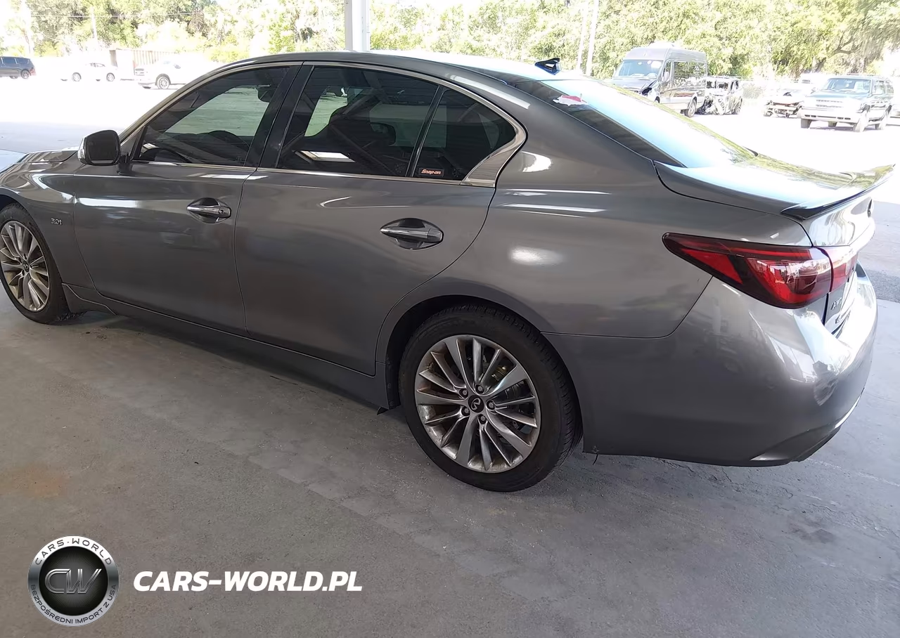 2019 Infiniti Q50 3.0T Luxe VIN:JN1EV7ARXKM552701 - 3