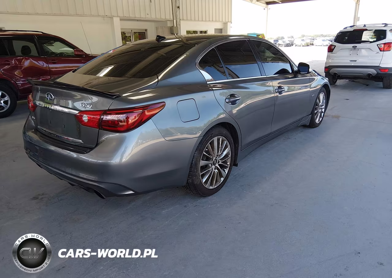 2019 Infiniti Q50 3.0T Luxe VIN:JN1EV7ARXKM552701 - 4