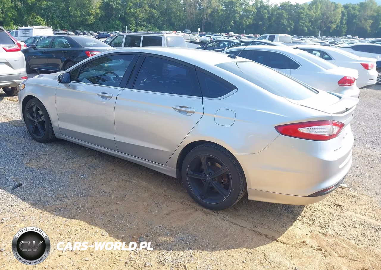 2016 Ford Fusion Se VIN:3FA6P0HD5GR186437 - 3