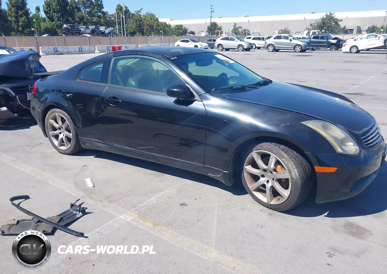 2003 Infiniti G35 Base W-6 Speed Manual