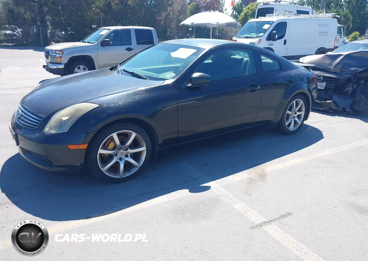 2003 Infiniti G35 Base W-6 Speed Manual VIN:JNKCV54E93M219567 - 2