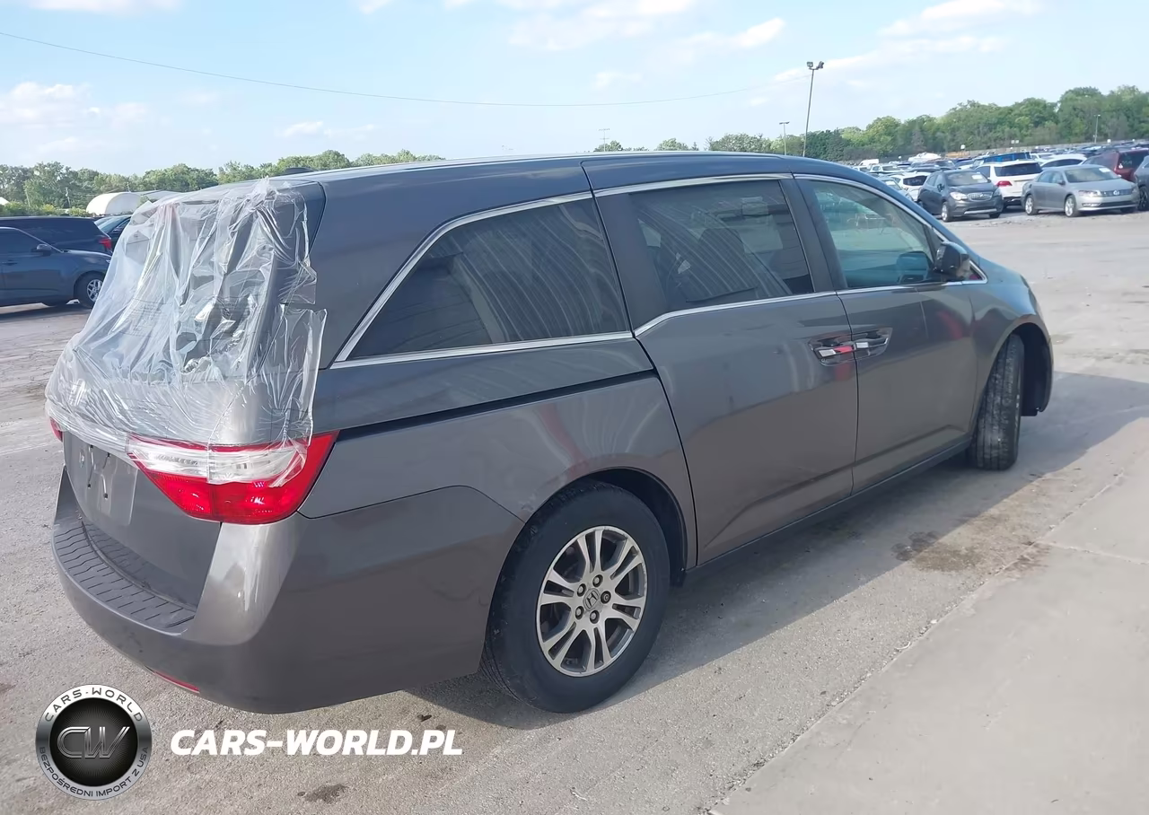 2013 Honda Odyssey Ex-L VIN:5FNRL5H61DB044164 - 4