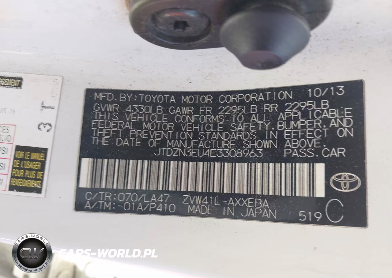 2014 Toyota Prius V Five VIN:JTDZN3EU4E3308963 - 9