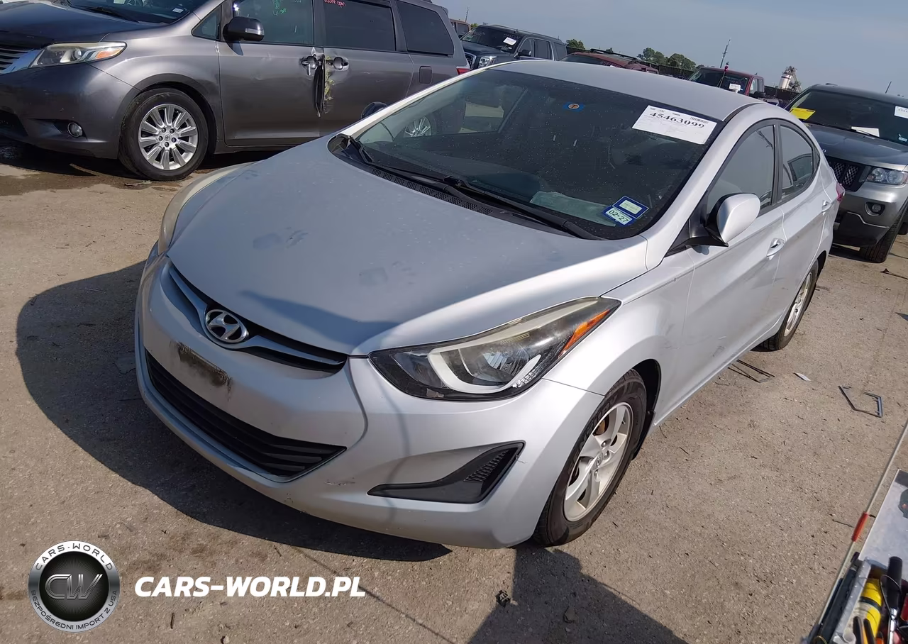 2015 Hyundai Elantra Se VIN:KMHDH4AE1FU229523 - 2