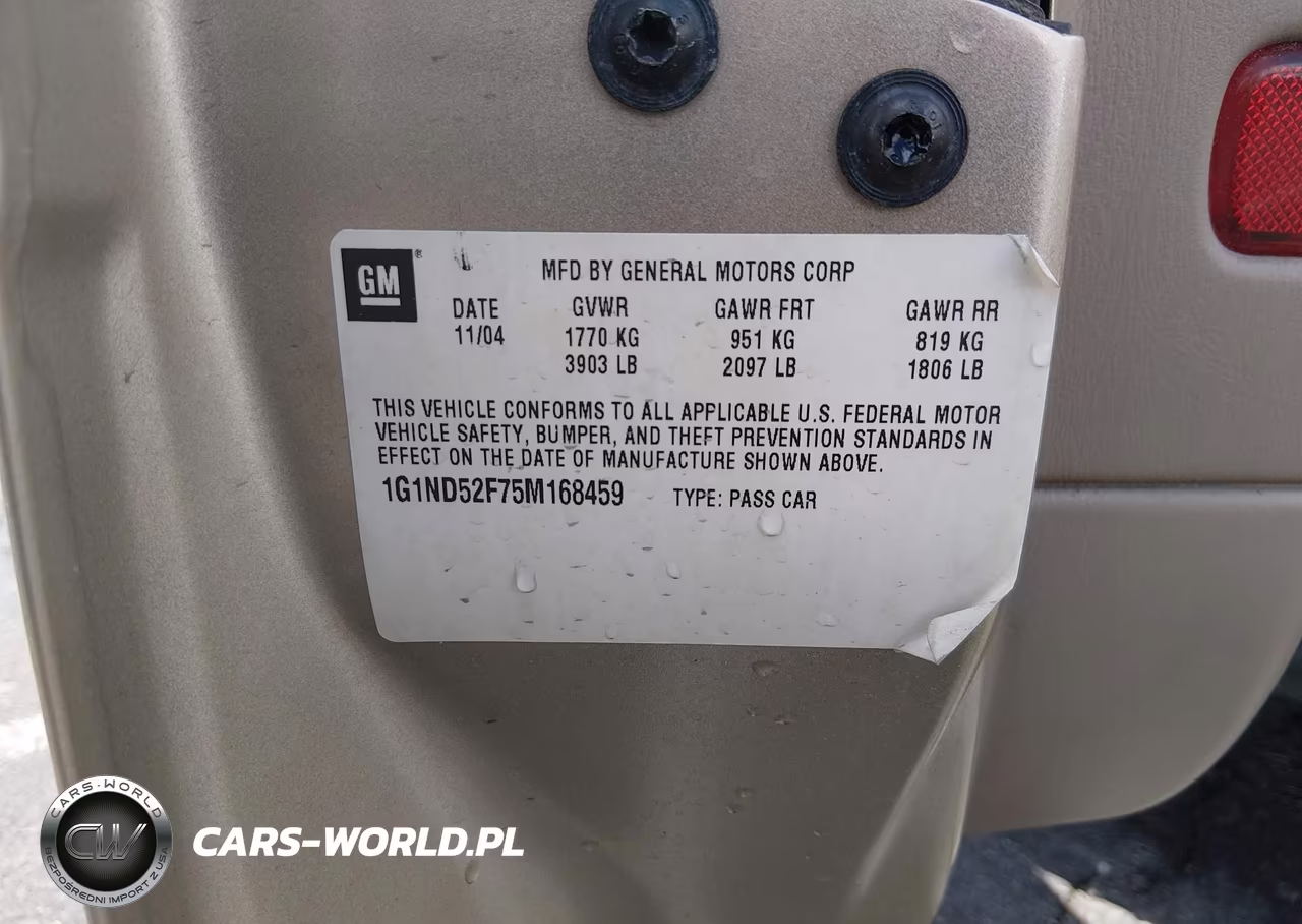 2005 Chevrolet Classic VIN:1G1ND52F75M168459 - 9