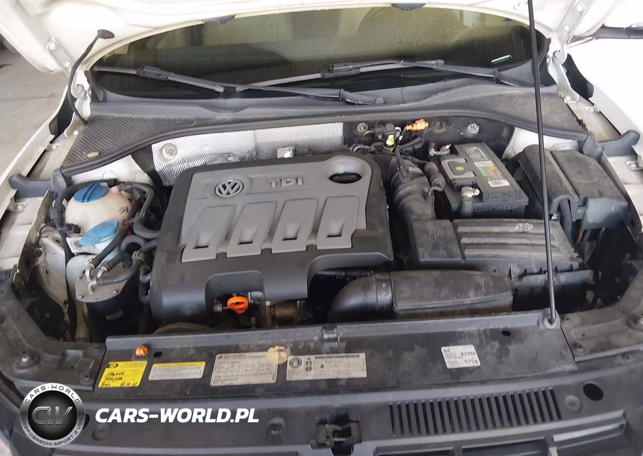 2012 Volkswagen Passat 2.0L Tdi Se VIN:1VWBN7A37CC063530 - 10