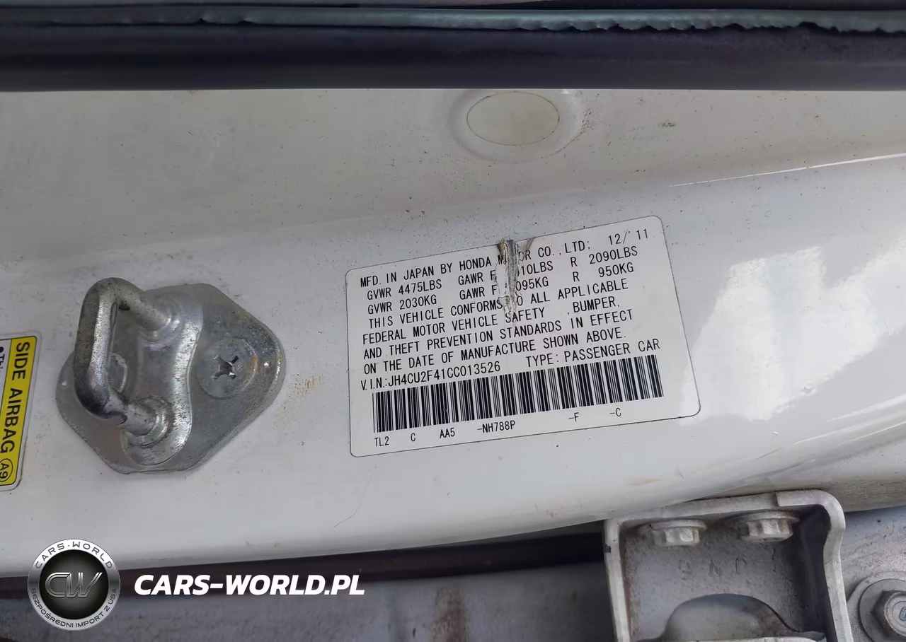 2012 Acura Tsx 2.4 VIN:JH4CU2F41CC013526 - 9