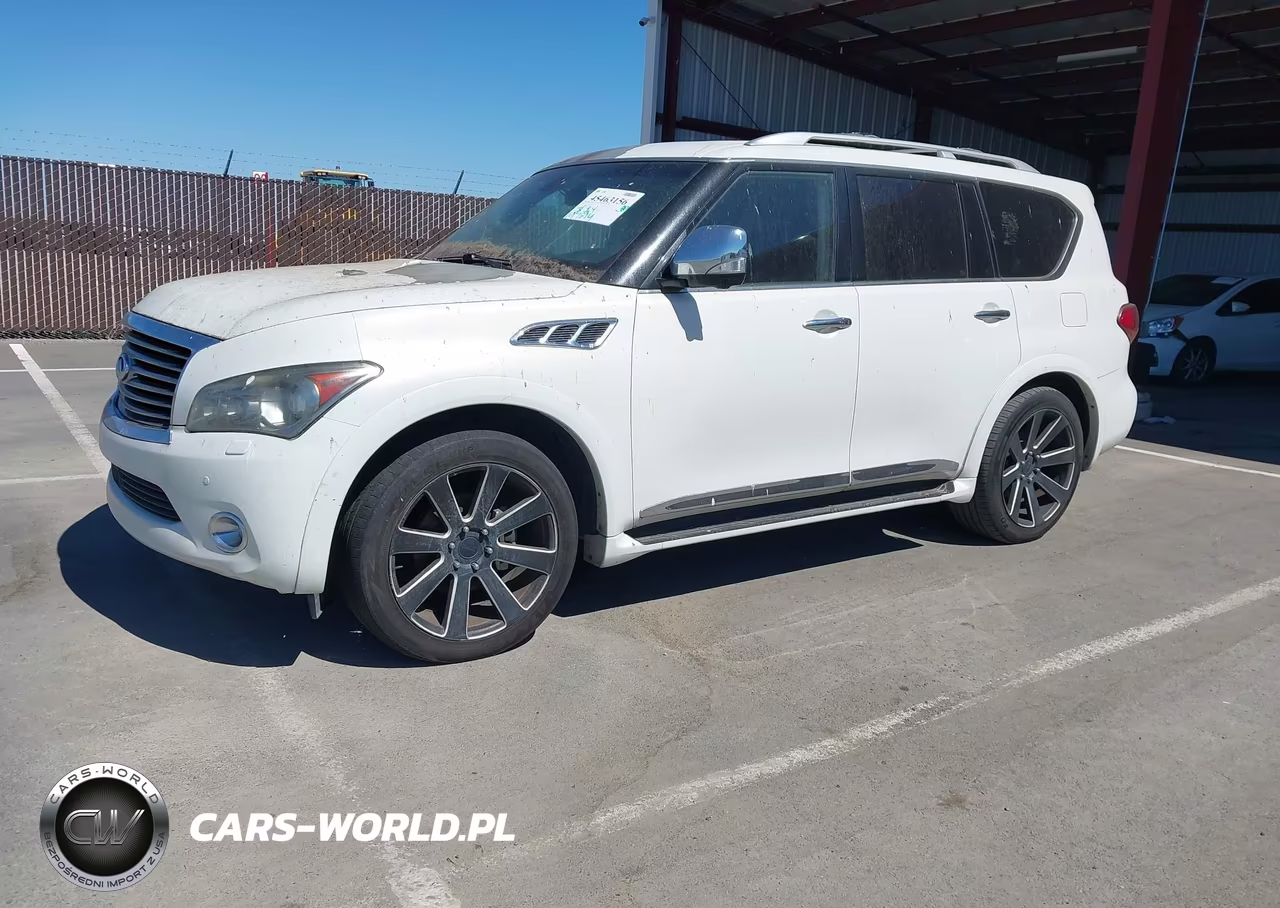 2012 Infiniti Qx56 VIN:JN8AZ2NE6C9015214 - 2