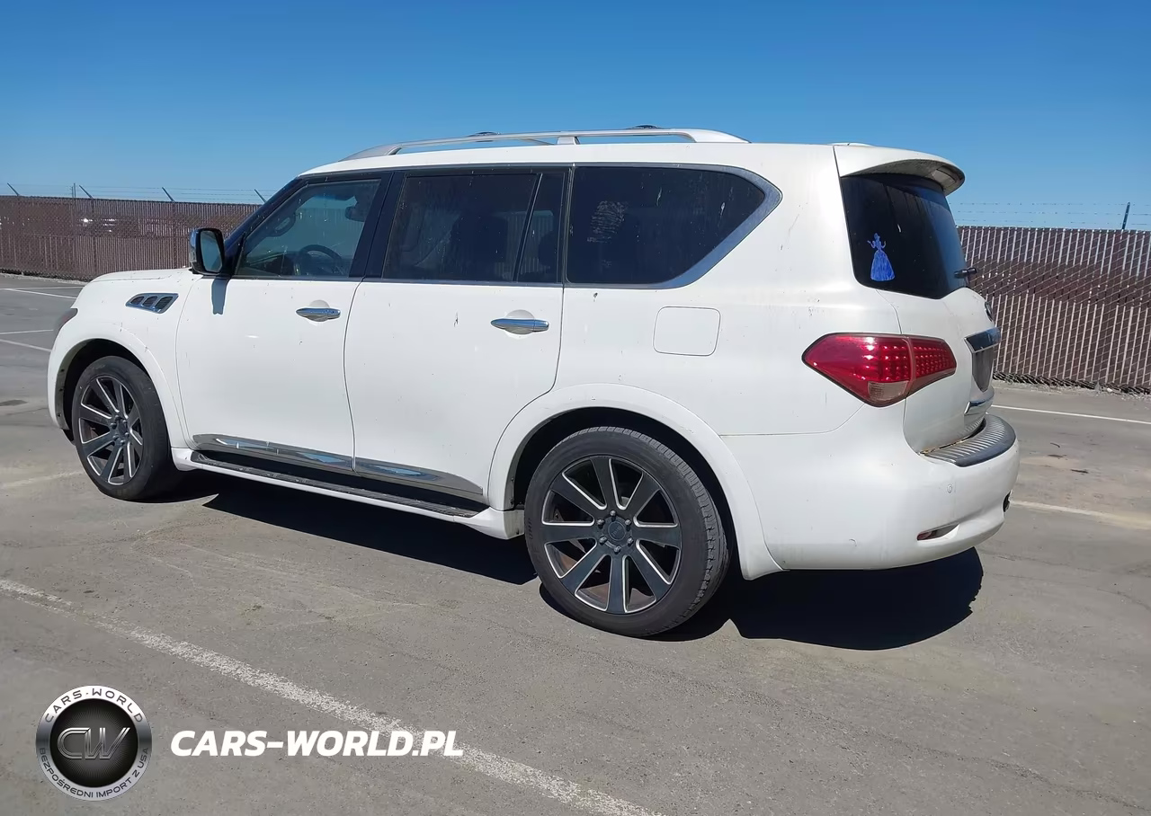 2012 Infiniti Qx56 VIN:JN8AZ2NE6C9015214 - 3