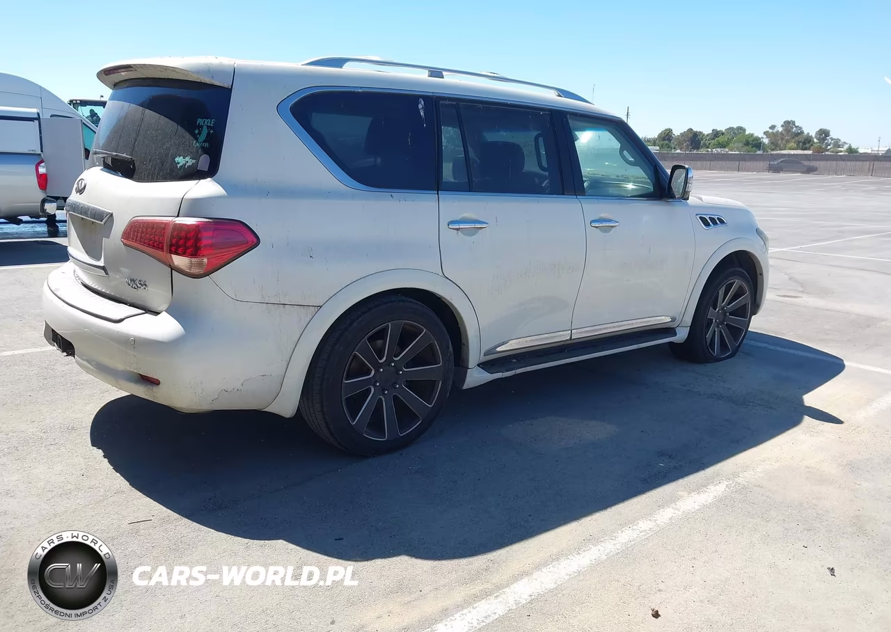 2012 Infiniti Qx56 VIN:JN8AZ2NE6C9015214 - 4