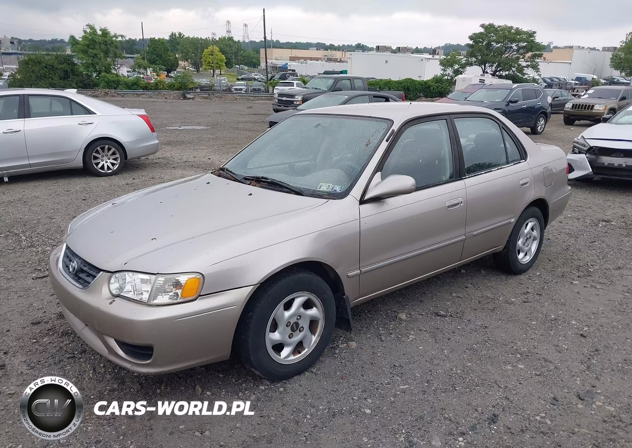 2001 Toyota Corolla Le VIN:1NXBR12E31Z431578 - 2