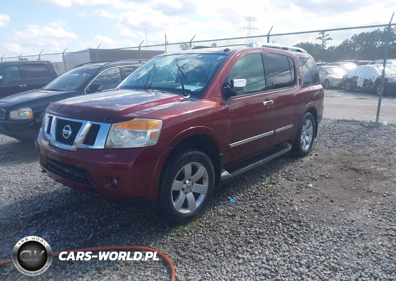 2010 Nissan Armada Titanium VIN:5N1BA0ND6AN622734 - 2