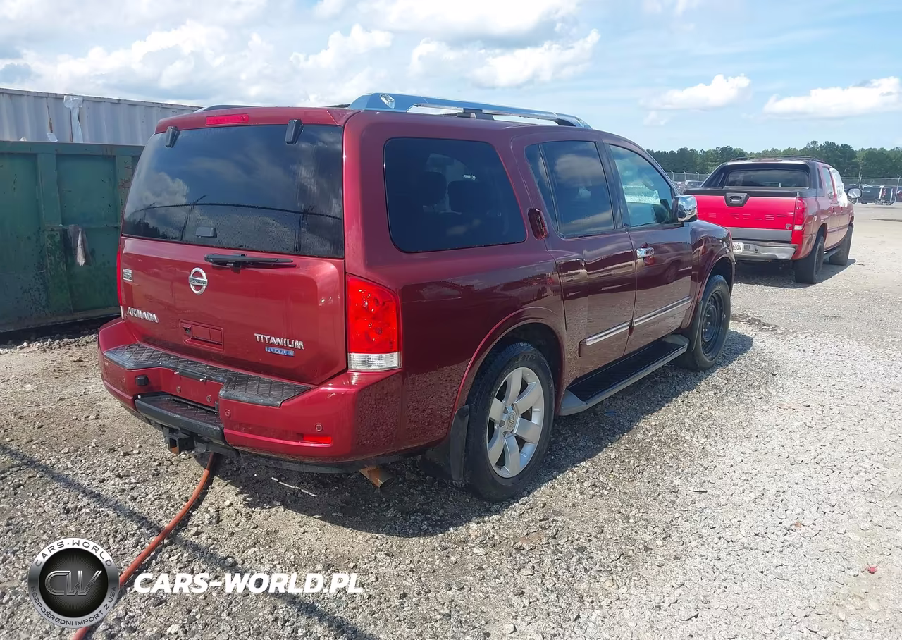 2010 Nissan Armada Titanium VIN:5N1BA0ND6AN622734 - 4