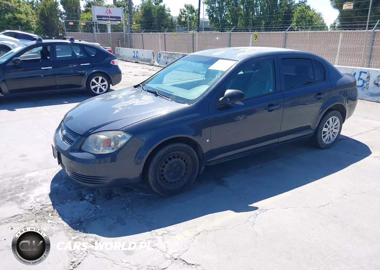 2009 Chevrolet Cobalt Ls VIN:1G1AS58H497158957 - 2