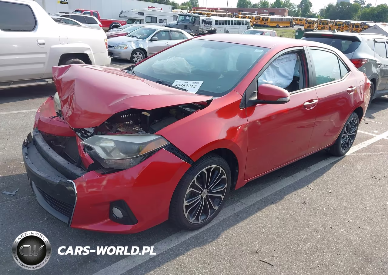 2015 Toyota Corolla S Plus VIN:5YFBURHE6FP340737 - 2