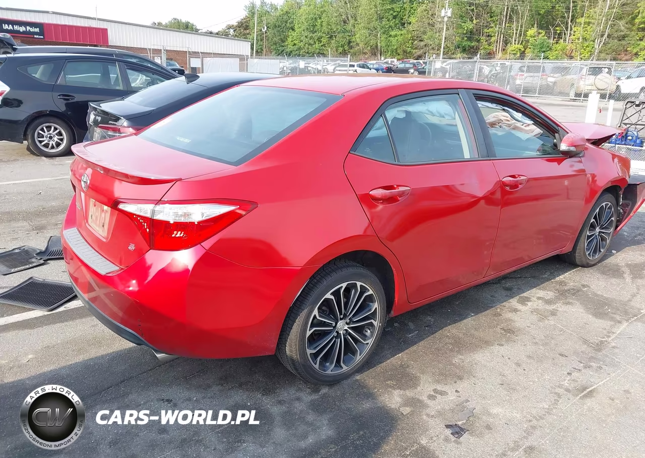 2015 Toyota Corolla S Plus VIN:5YFBURHE6FP340737 - 4