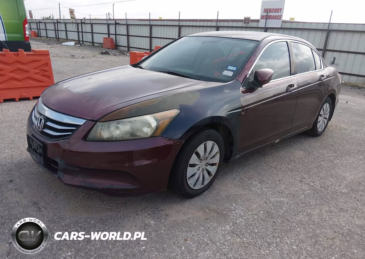 2012 Honda Accord 2.4 Lx VIN:1HGCP2F38CA115922 - 2