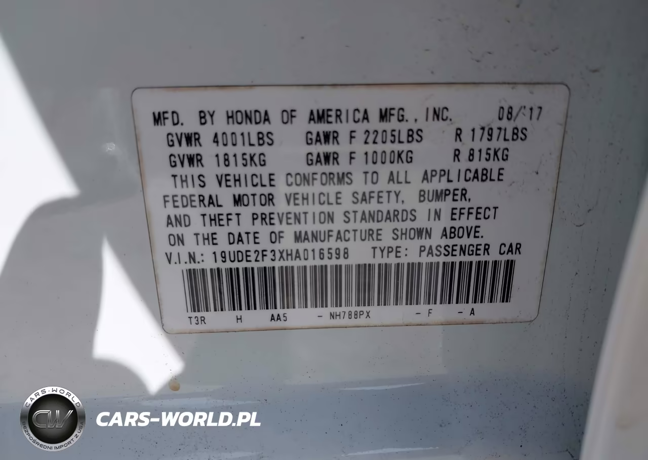 2017 Acura Ilx Acurawatch Plus Package VIN:19UDE2F3XHA016598 - 9