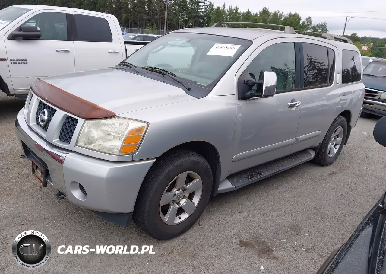 2004 Nissan Pathfinder Armada Se VIN:5N1AA08B04N728283 - 2